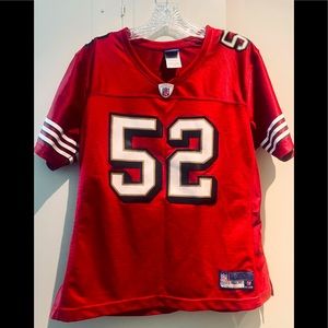 Reebok Patrick Willis #52 San Francisco 49ers Jersey Stitched embroidered NFL